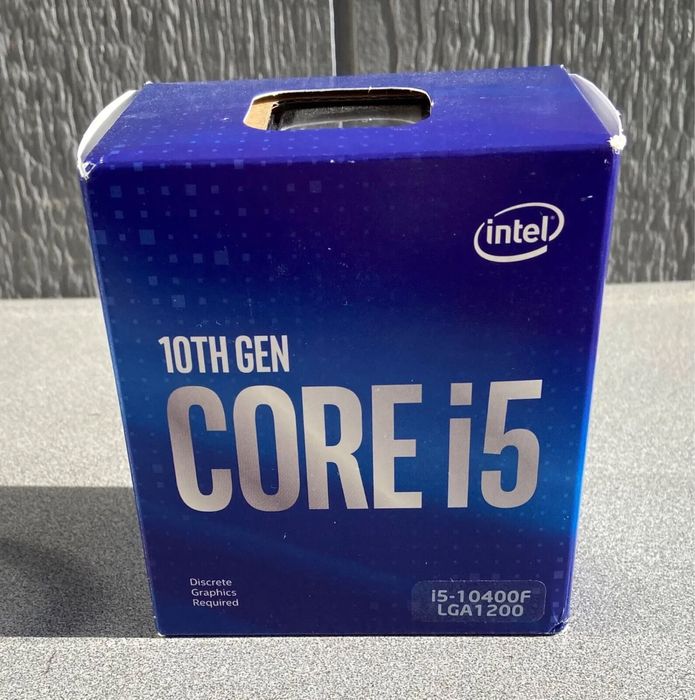 Intel i5 10400F 6 ядер для игр и програм
