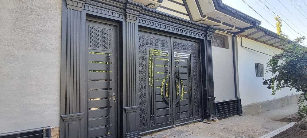 Темир дарвозалар. Хашаматли, дабдабали, сифатли. Варота метал