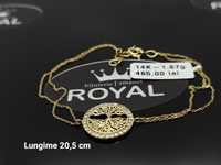Bijuteria Royal: Brățară aur 14k/1.87 gr