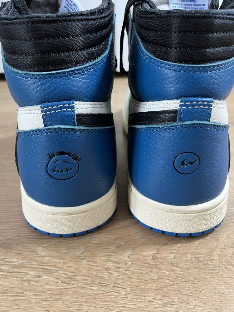 Air Jordan 1 High OG Fragment Design x Travis Scott размер 42