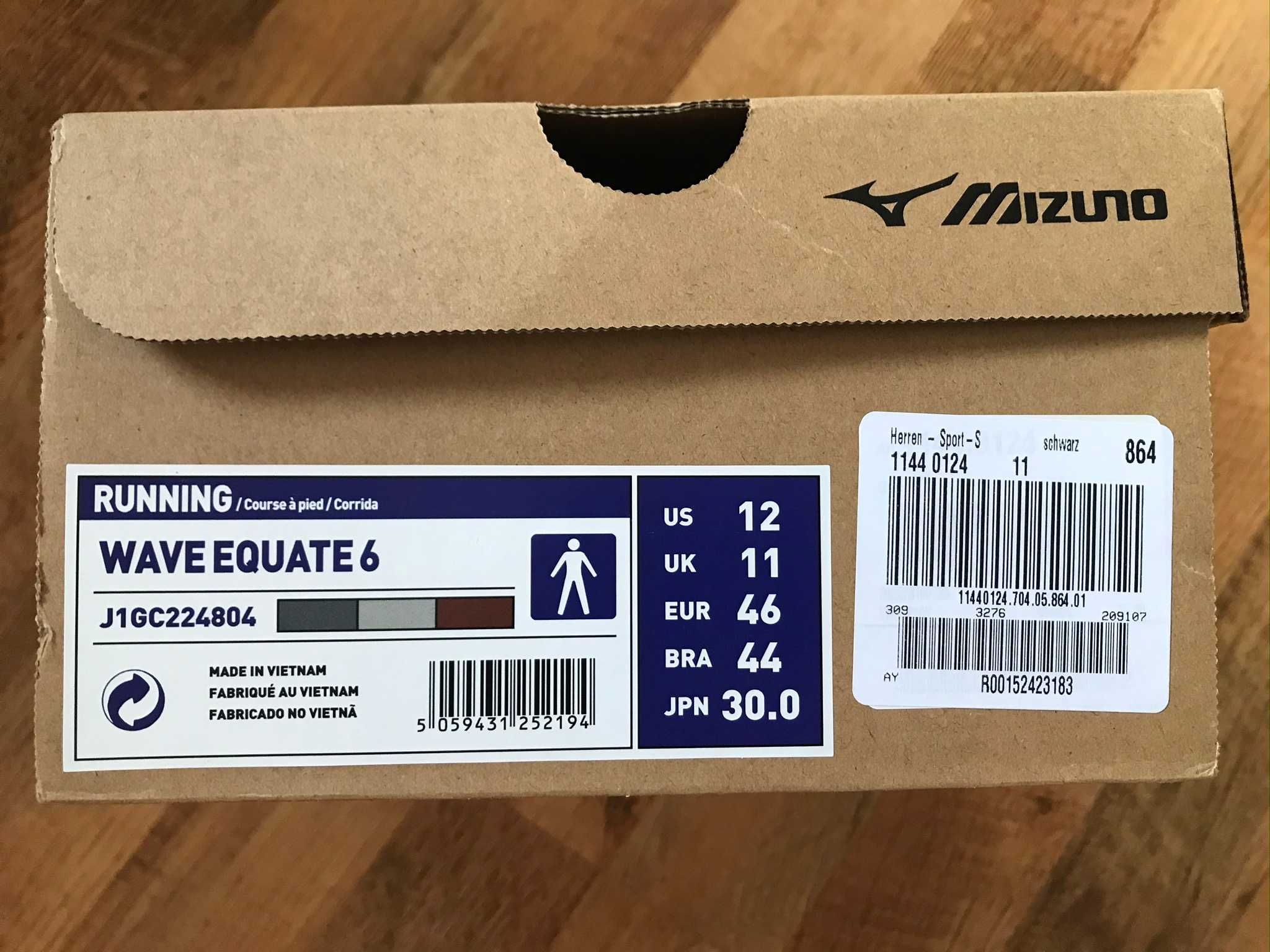 маратонки MIZUNO WAVE EQUATE 6 - чисто нови