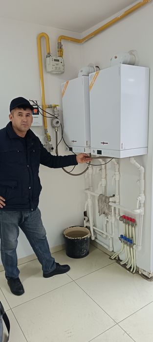 Сантехник мастер Дилшод 20 йил стаж
