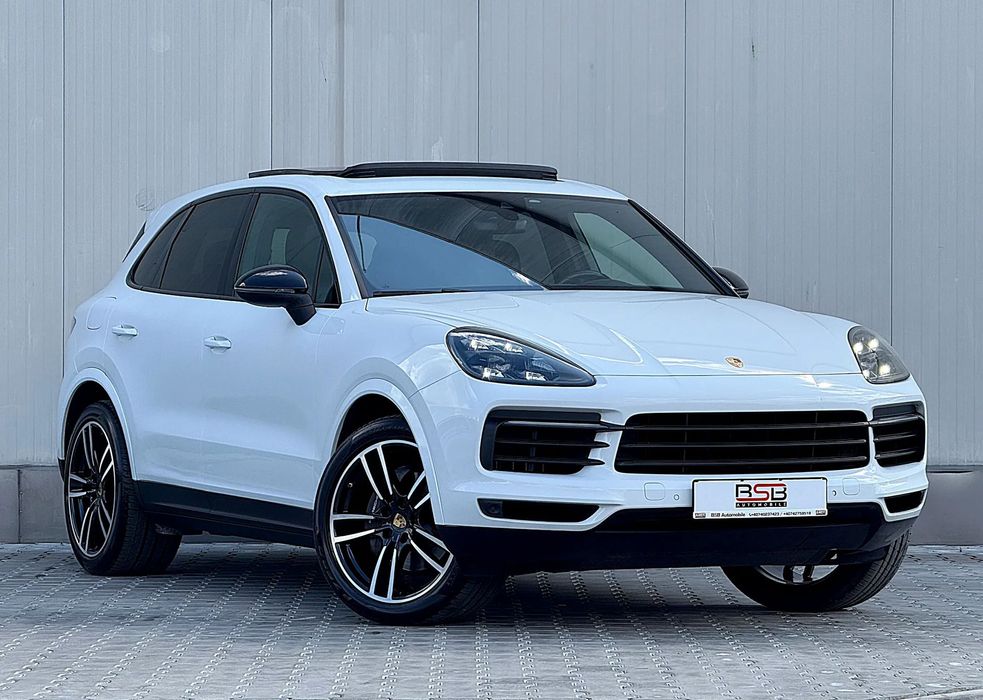 Porsche Cayenne Alb Perlat/ Panoramic/ Camera/ Keyless Go/ Faruri Matrix/ Sc Incalzite