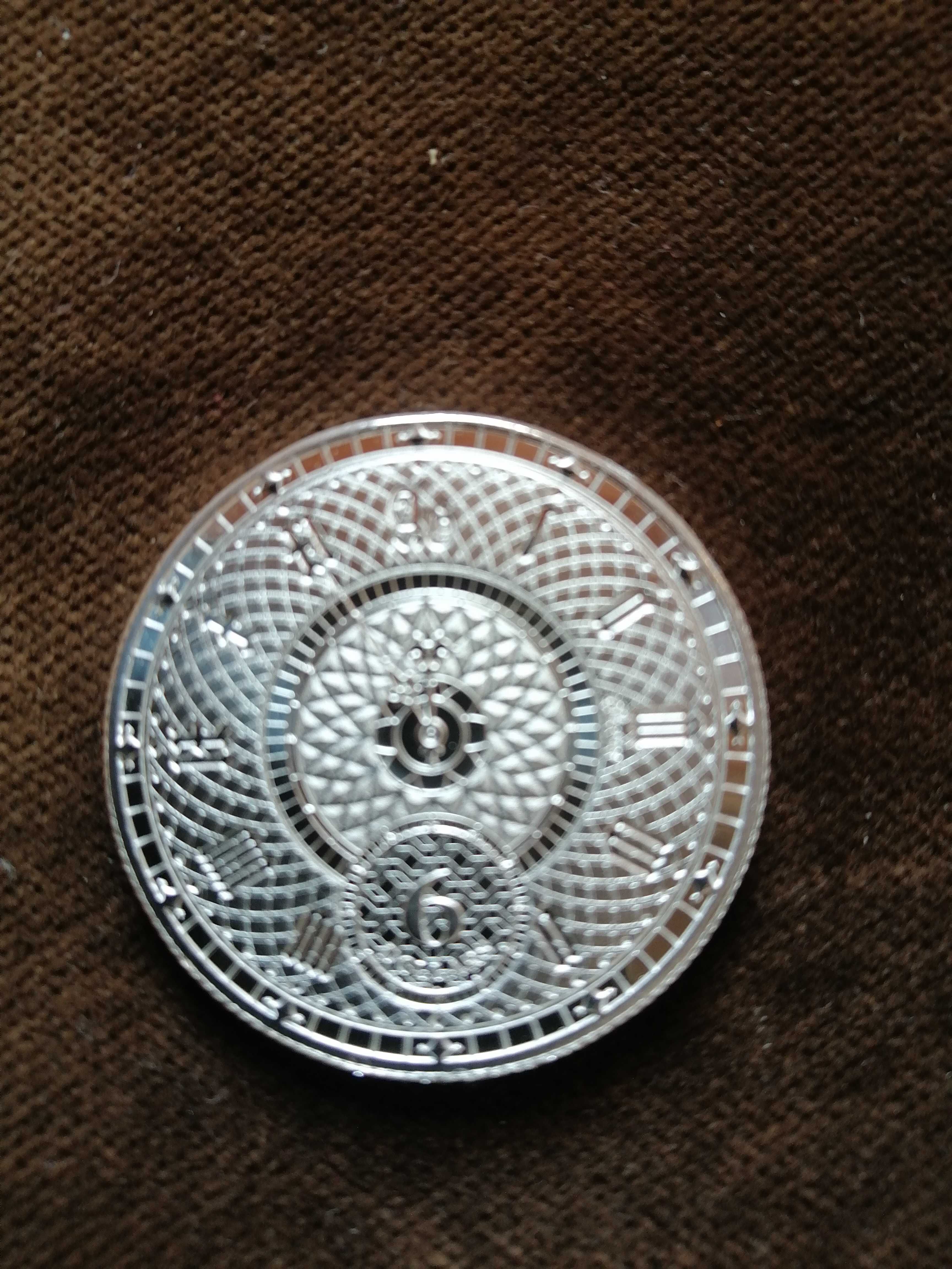 Среберна монета 1 унция 999 Tokelau Chronos 2022г