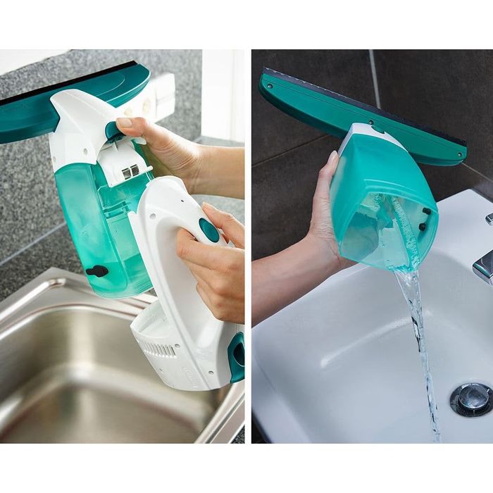 Aspirator geam LEIFHEIT Dry&Clean 51000, 5V, autonomie 35 minute, alb-