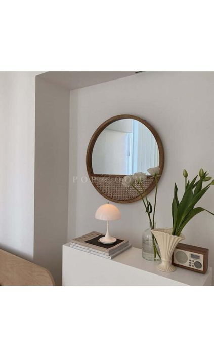 Круглое зеркало, велосипед-коляска, турник, детское кресло-кровать