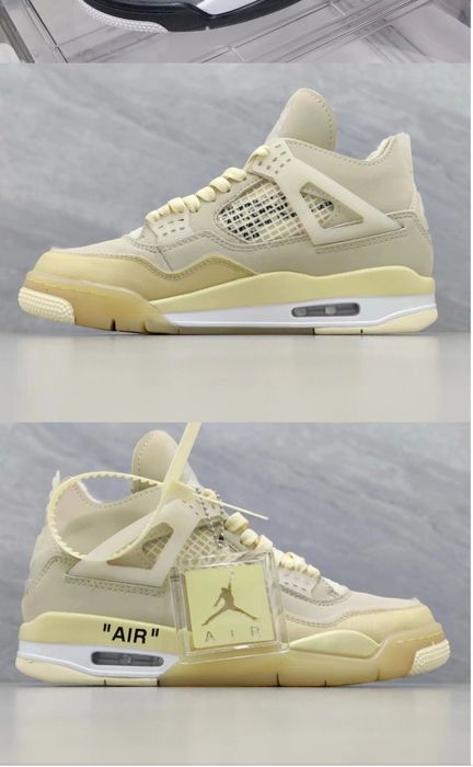 Air Jordan 4 Retro Off-White Sail