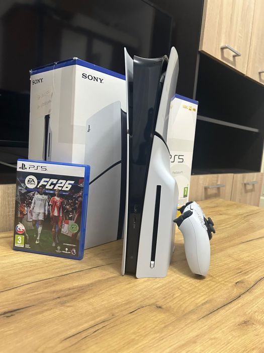 Vând Consola PlayStation 5 Slim (PS5) 1TB, D-Chassis, White