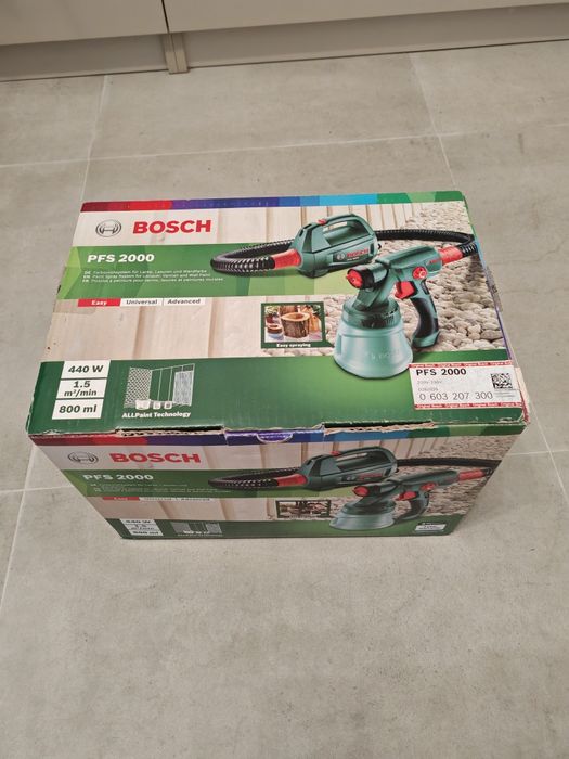 Pistol de vopsit Bosch
Sistemul de pulverizare vopsea Bosch