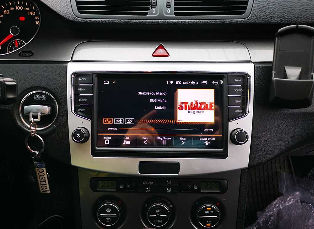 Navigatie VW Passat B6 MiB 886P4 2GB RAM 32GB QLED DSP, Android