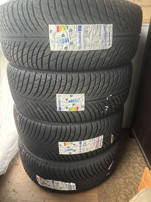 4бр.нови зимни гуми Michelin Pilot Alpin5 235/45/19 99V