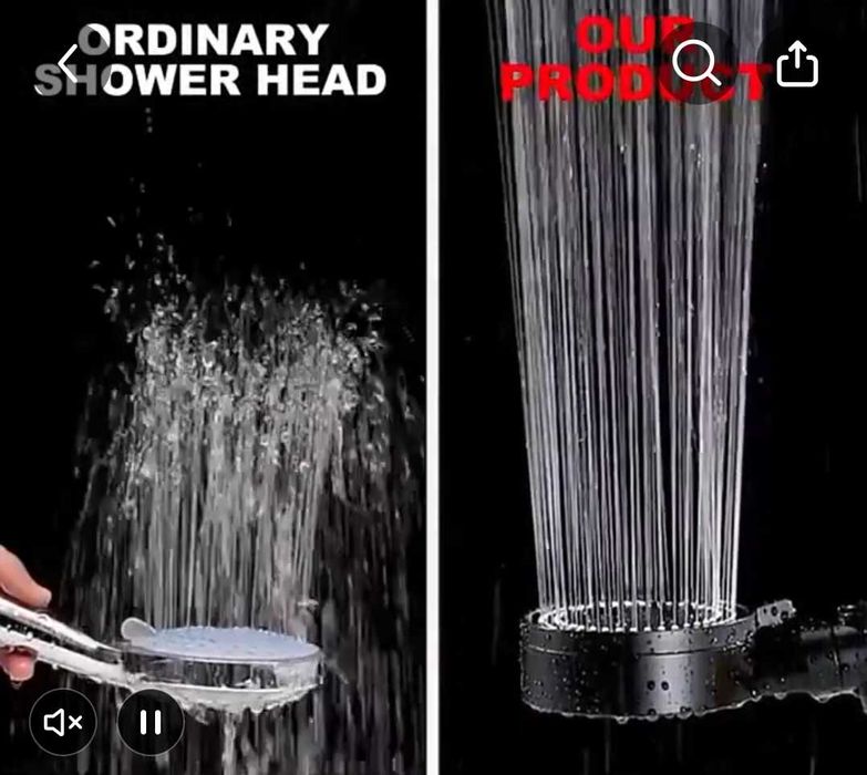 5-Режимная ручная душевая лейка с 3-я дополнительными фильтрами.