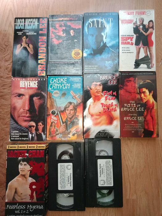 Vand lot 10 casete video vhs originale engleza