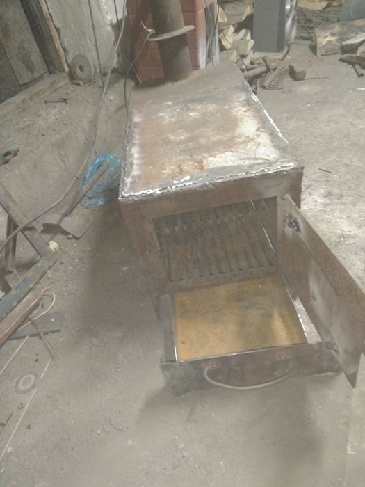 Печь буржуйка для гаража