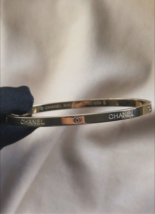 Bratara chanel placata cu aur