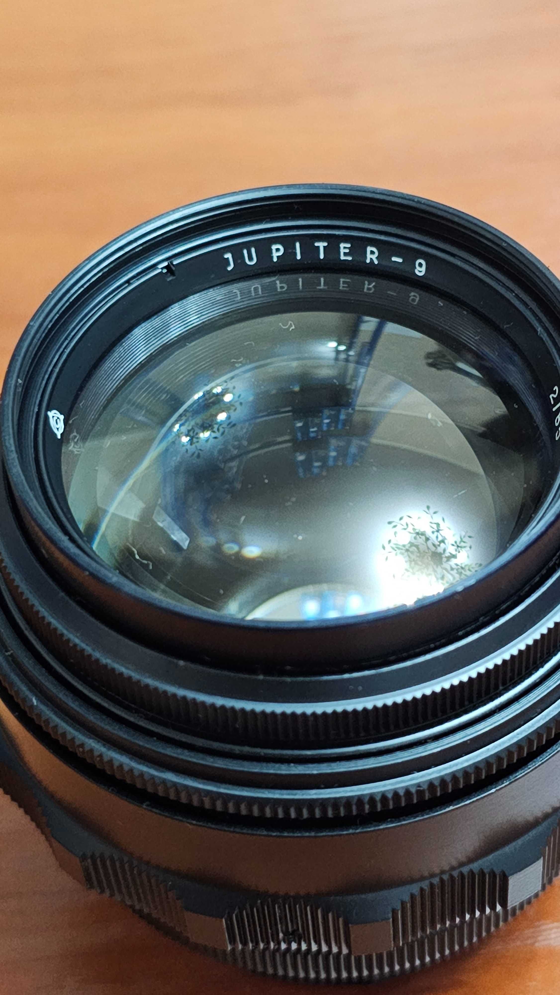 Объектив Юпитер-9 85 mm  f/ 2 (экспортный вариант Jupiter-9) как новый