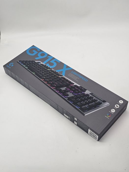 Tastatura gaming mecanica Logitech G915 X LIGHTSPEED Tactile Switch ,