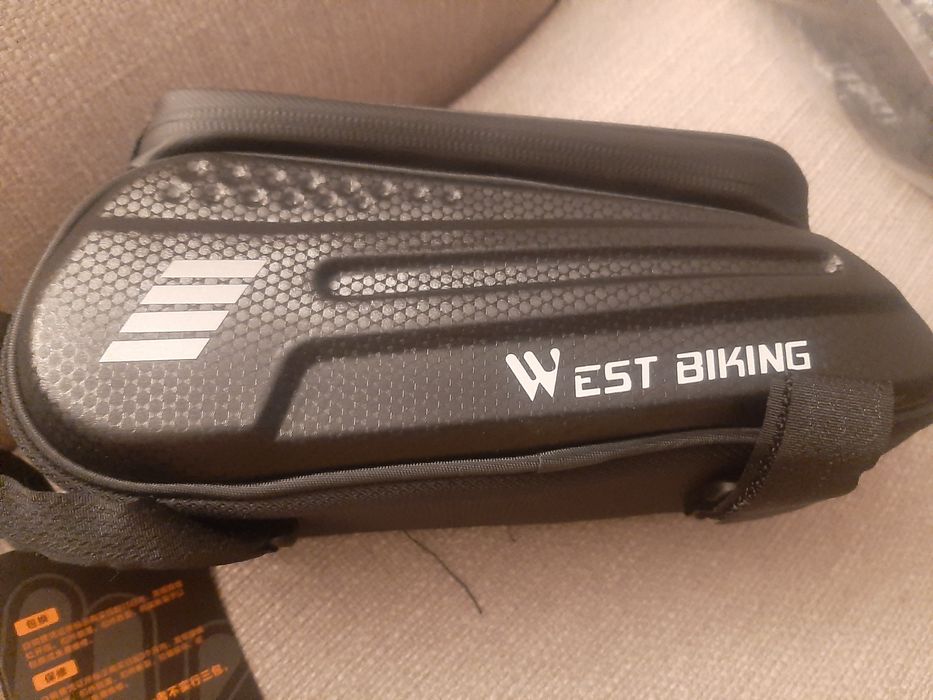 Geanta bicicleta fixare cadru telefon impermeabila 1.5 L Westbiking