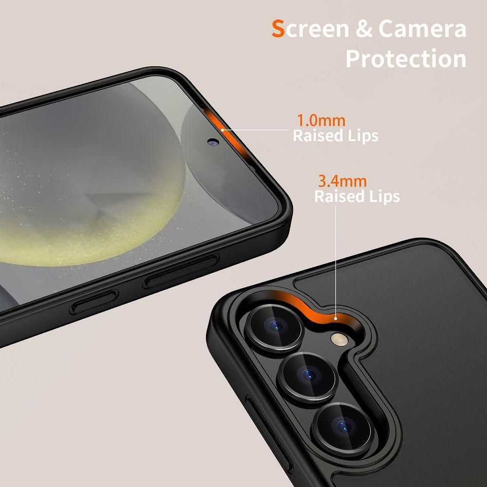 Кейс tech protect magmat за samsung galaxy s25 plus matte black