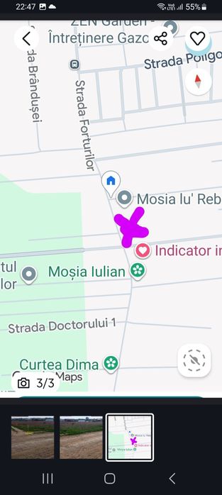 Vînd teren  570 mp  Sat- Costi