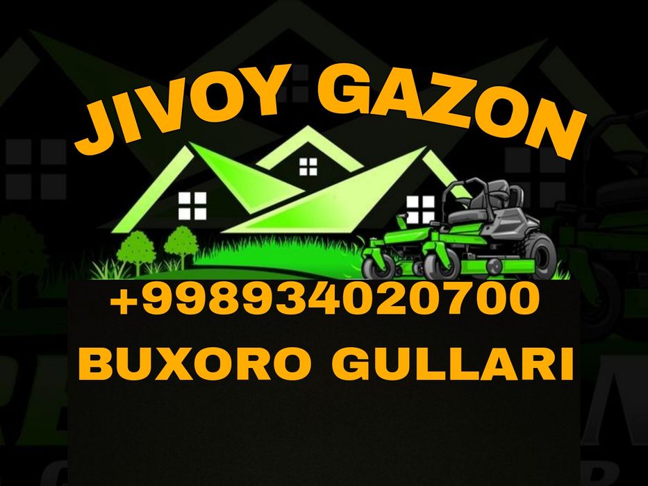 Ландшафтный дизайн, Живой Газон хизмати.