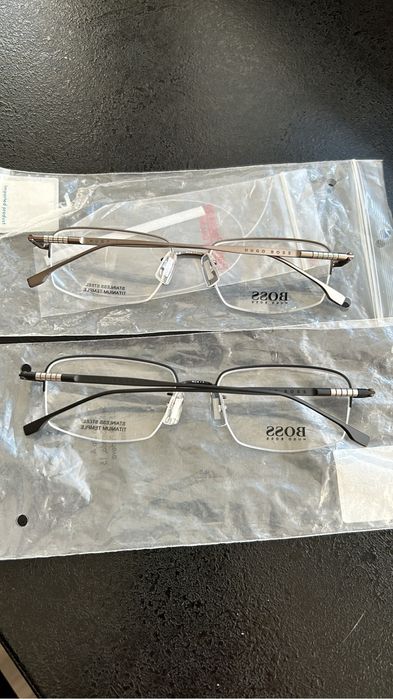 Rame ochelari din titan hugo boss 1298/f 003 mat