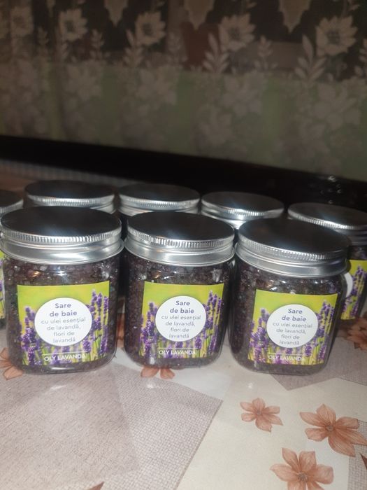 Sare de baie de lavandă