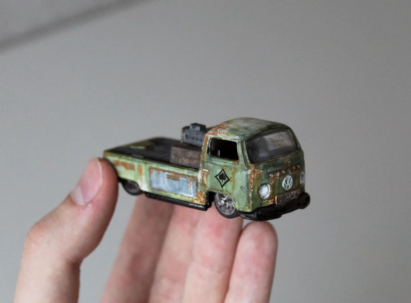 Custom Hot Wheels Volkswagen T2 Pickup