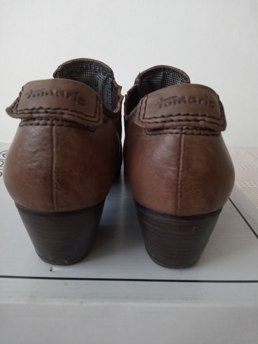 Pantofi Tamaris piele naturală mărimea 39