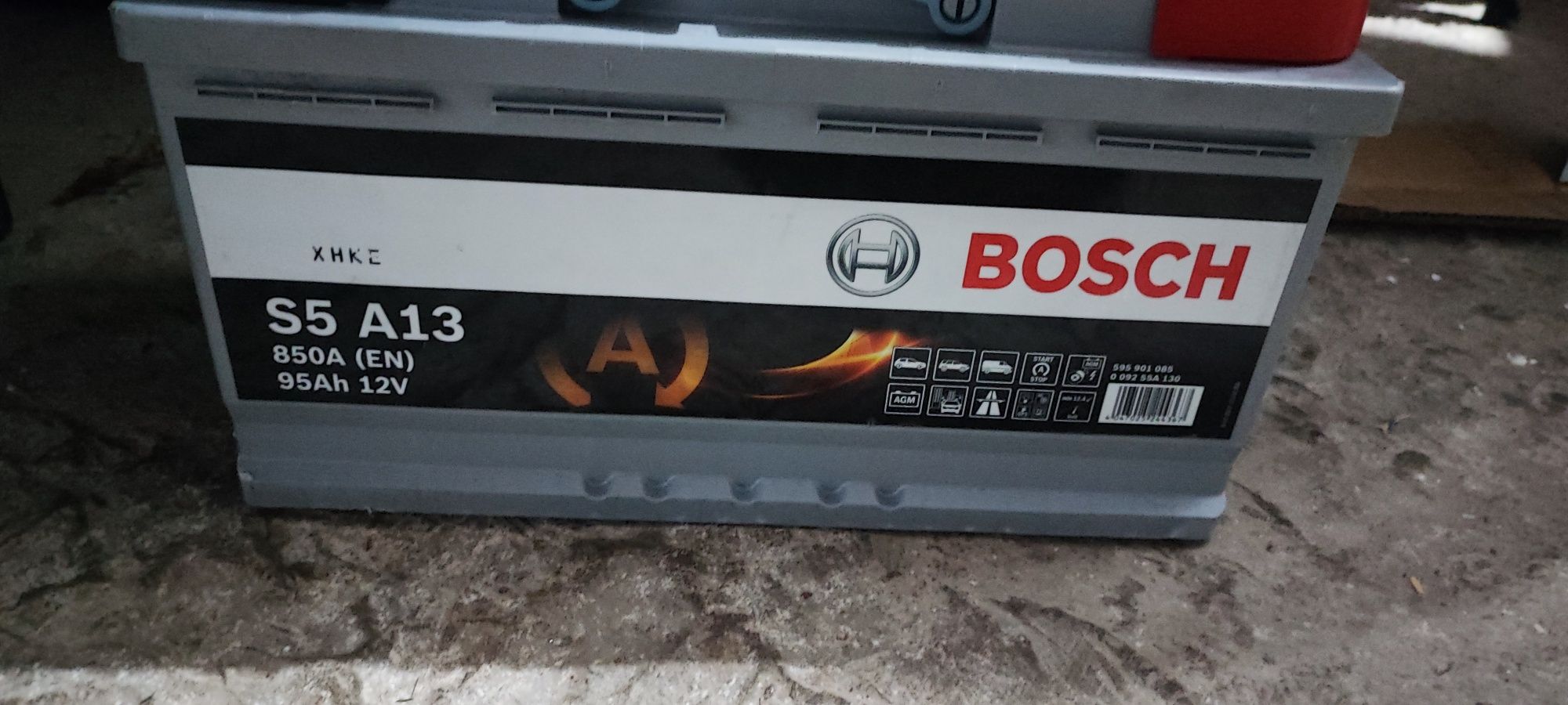 Baterie bosch agm 95ah se vinde cu test de baterie