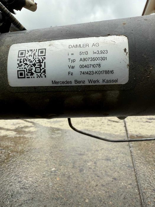 Punte 51:13 Mercedes Benz Sprinter W906 2006-2022