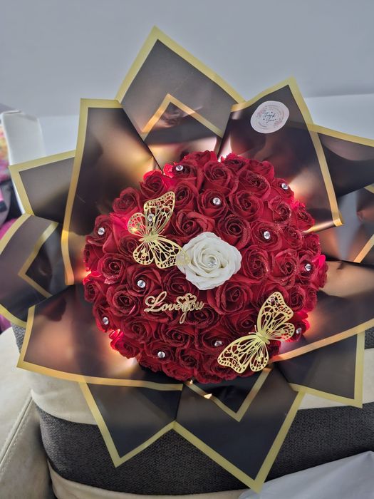 Buchete din trandafiri de sapun