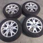 Roti iarna BMW 18 inci cu anvelope Michelin 255/55 R18