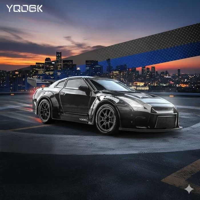 RC Дрифт Количка с Дистанционно Управление Nissan GT-R ТОП ЦЕНА