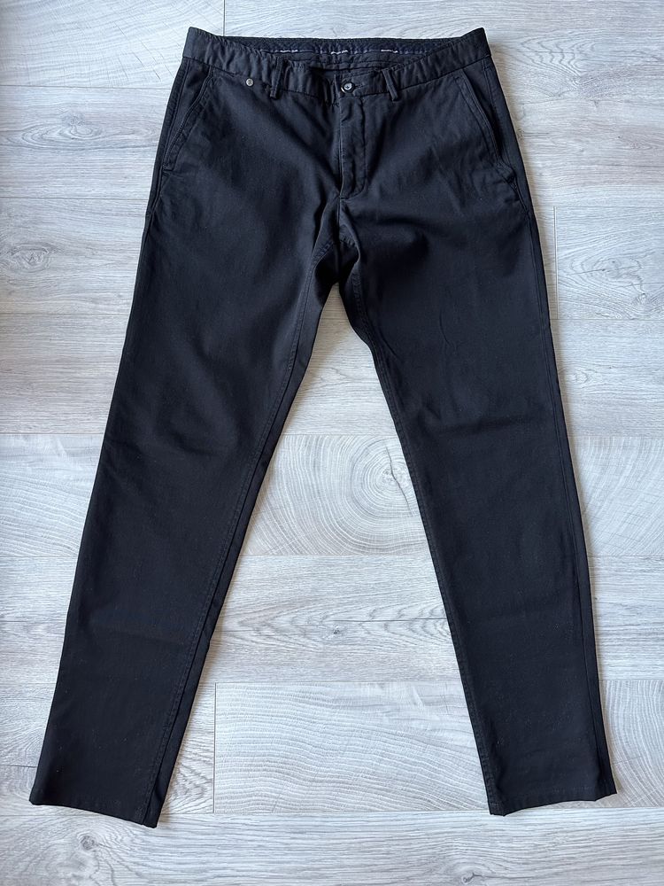 Pantaloni de barbati Massimo Dutti, negri, ca noi!