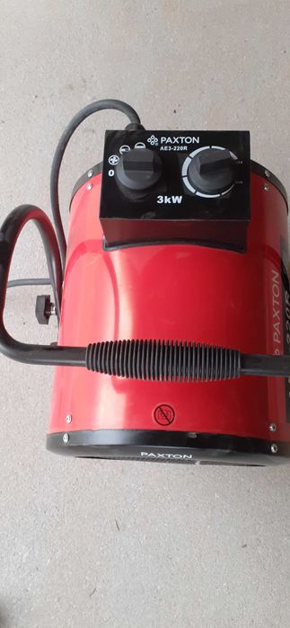 Aeroterma cald/rece electrica paxton 3kw