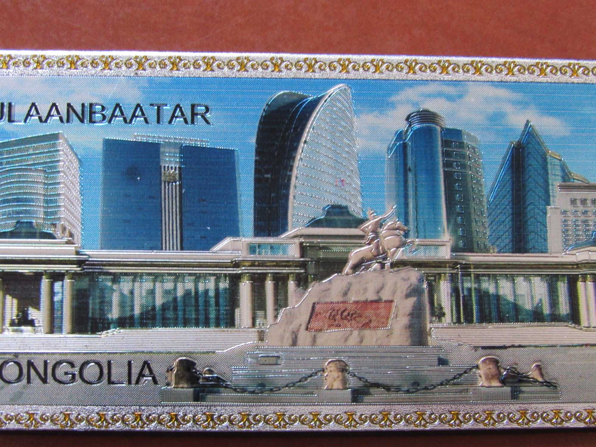 Серия метални магнити лазерна обработка за хладилник - Монголия