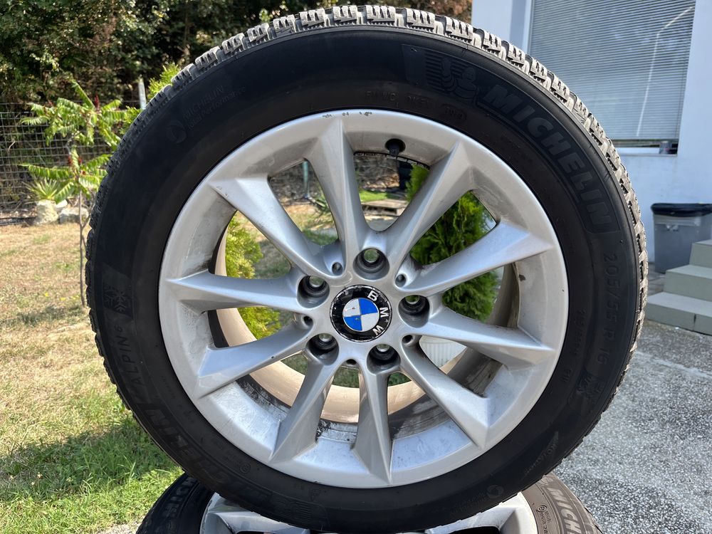 Джанти със зимни гуми 205/55 16 MIchelin за BMW