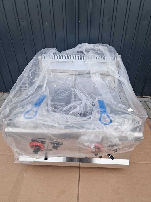 Friteuza Dubla pe Gaz GPL Noua cu factura ,Transport Gratuit