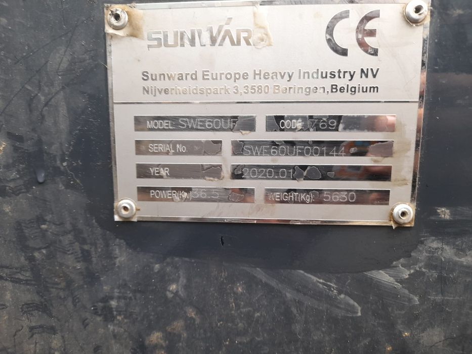 Excavator Sunward 60UF