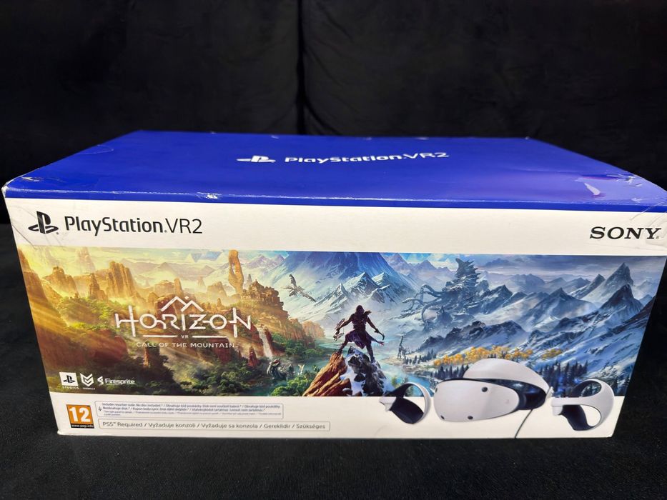 Play Station VR2 + Controller PS  +protectii +joc PS4