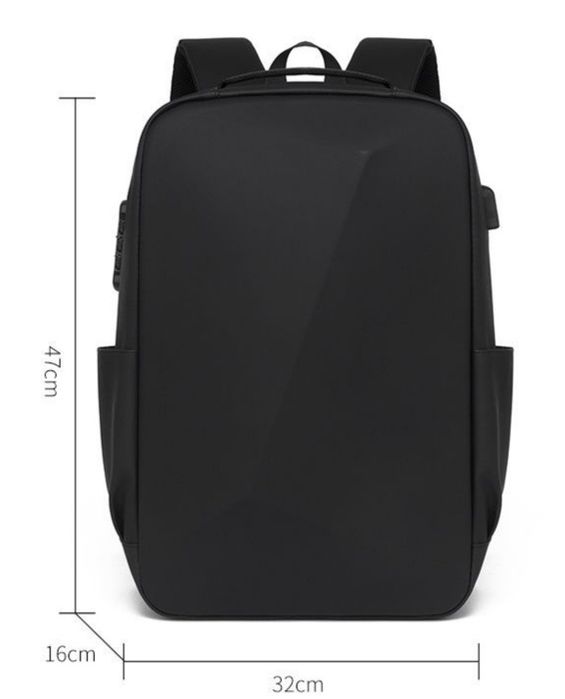 Мужской рюкзак для ноутбука с твердым корпусом мужская сумка портфель