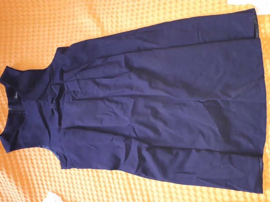 Школьный сарафан синий на девочку