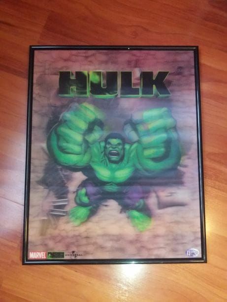 Benzi desenate japoneze Guyver si tablou 3d Hulk