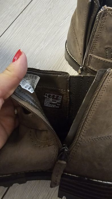 Ghete Clarks dama din piele marimea 37