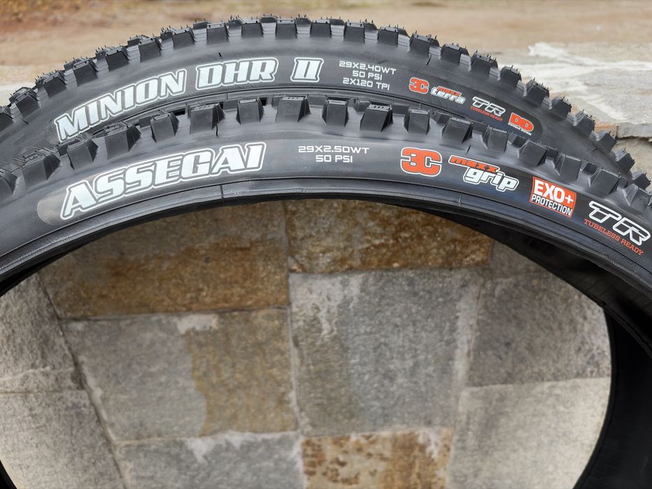 Maxxis Assegai + Minion DHR II 29