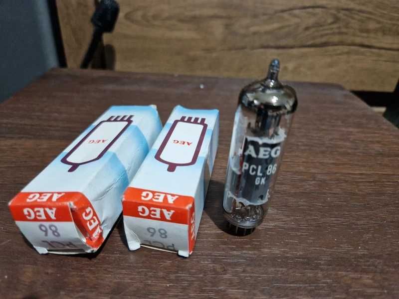 PCL 86 AEG si Tungsram NOS