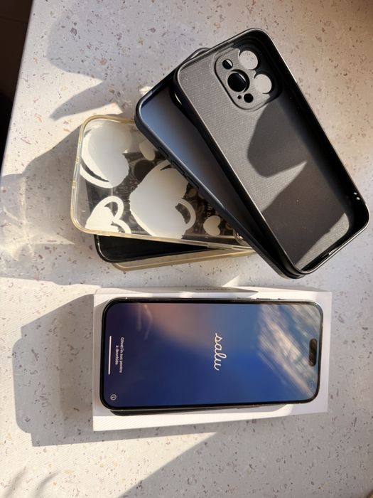 Vand iphone 15 pro max, 256gb Natural Titanium, 86% baterie