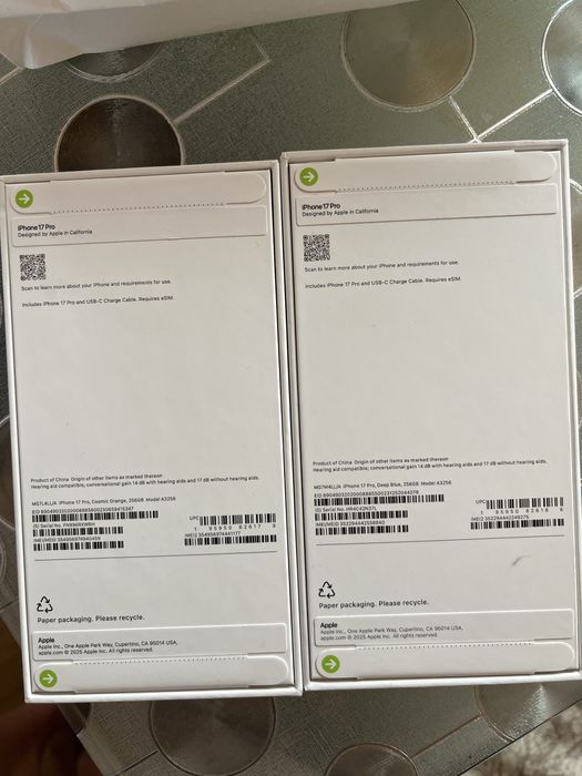 Iphone 17 pro 256 gb