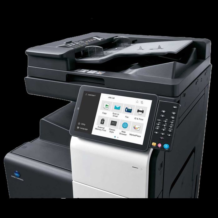 Închiriez imprimantă color Konica Minolta Bizhub C300i – doar 55€/lună